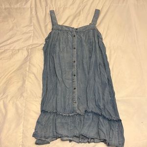 Flowy denim sundress